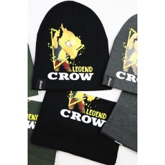 Komplet dla chłopca- czapka i komin Legend Crow 2