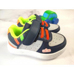 Sneakersy chłopięce z neonowymi sznurówkami- kolory do wyboru