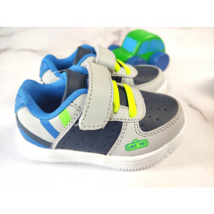 Sneakersy chłopięce z neonowymi sznurówkami- kolory do wyboru