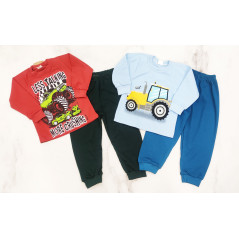 Piżamka dziecięca MROFI mix losowy- do wyboru wzory dla chłopca bądź dziewczynki
