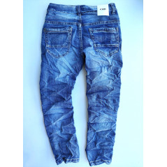 Spodnie jeansowe chłopięce dekatyzowany jeans przecierane BRELOK gratis
