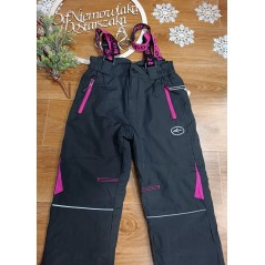 Spodnie narciarskie dla dziewczynki w dwóch kolorach